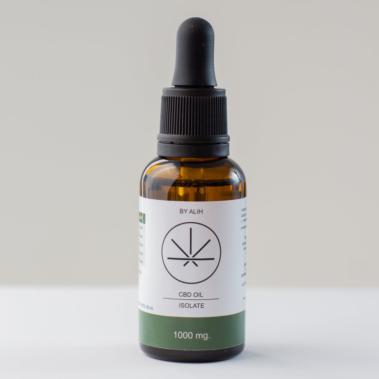 CBD AISLADO 500MG | 30ML. SABOR MENTA